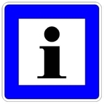 Verkehrszeichen Info